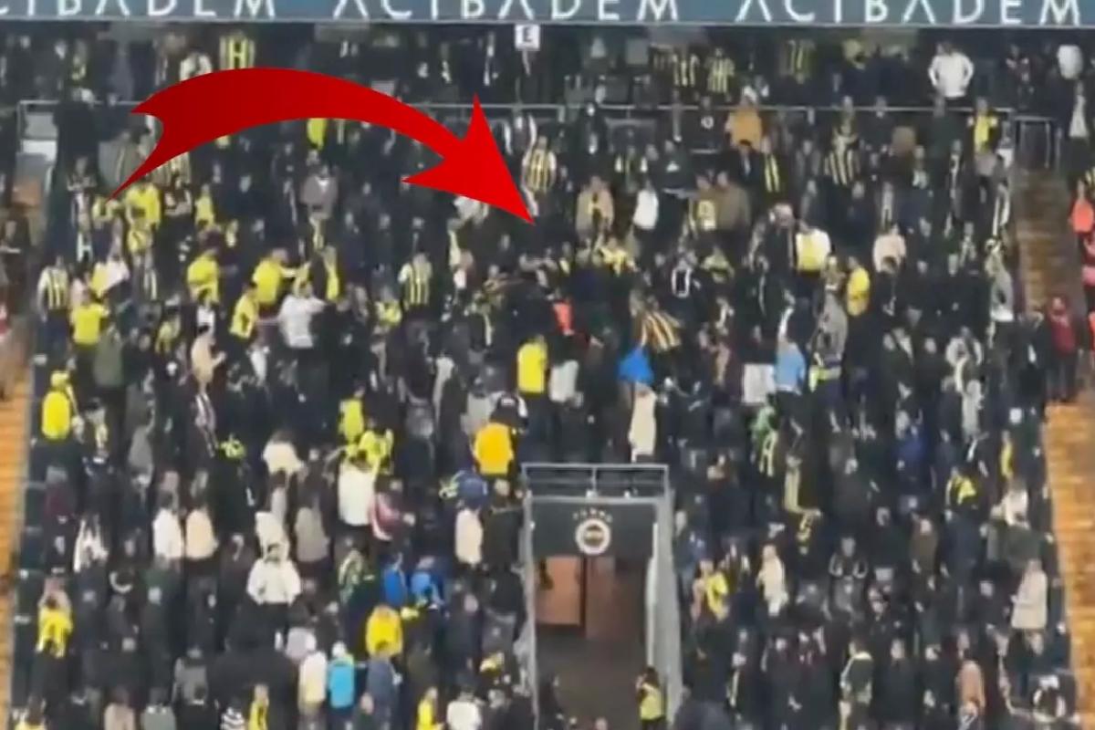 Osimhen’in golünden kavga çıktı! Fenerbahçeli taraftarlar birbirine girdi