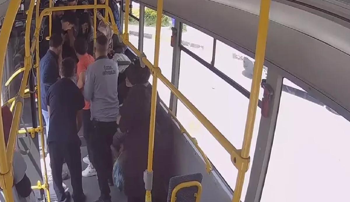 Otobüs Şoföründen Örnek Davranış