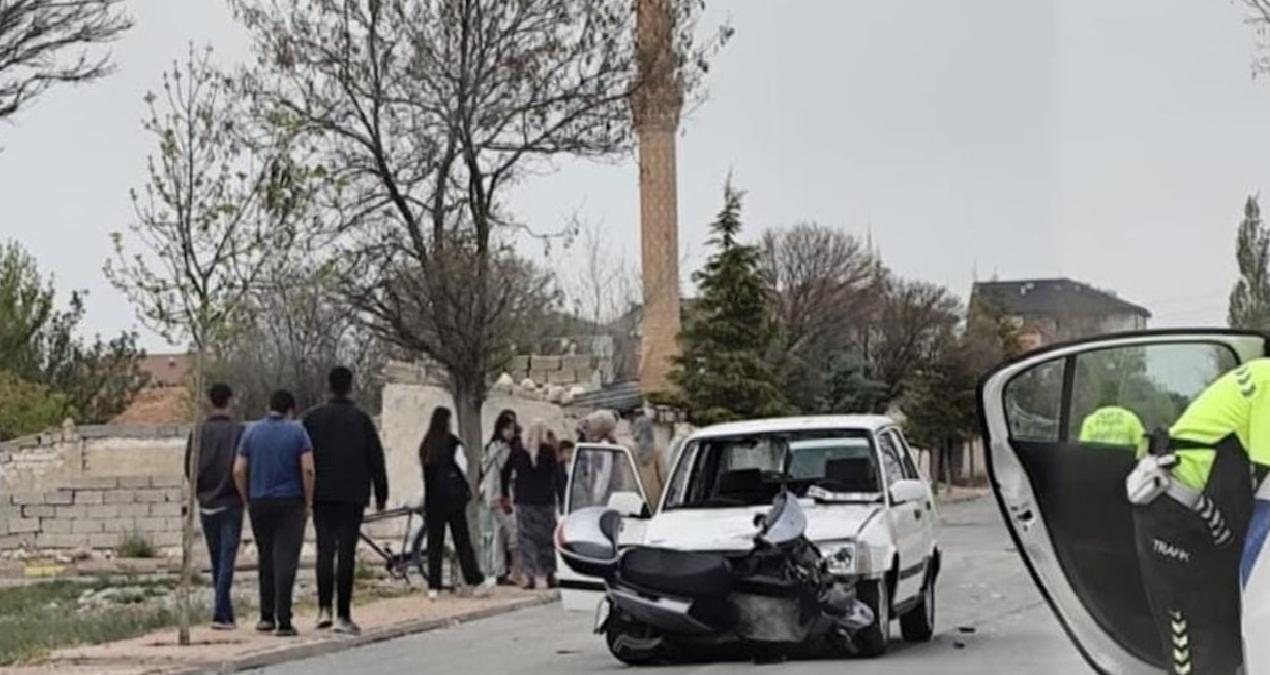 Otomobil ile elektrikli bisiklet çarpıştı: 1 ölü, 1 yaralı