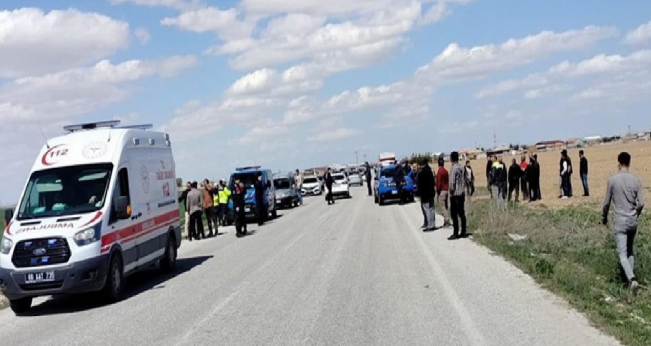 Otomobil, tarım işçilerine çarptı; 1 ölü, 1 yaralı