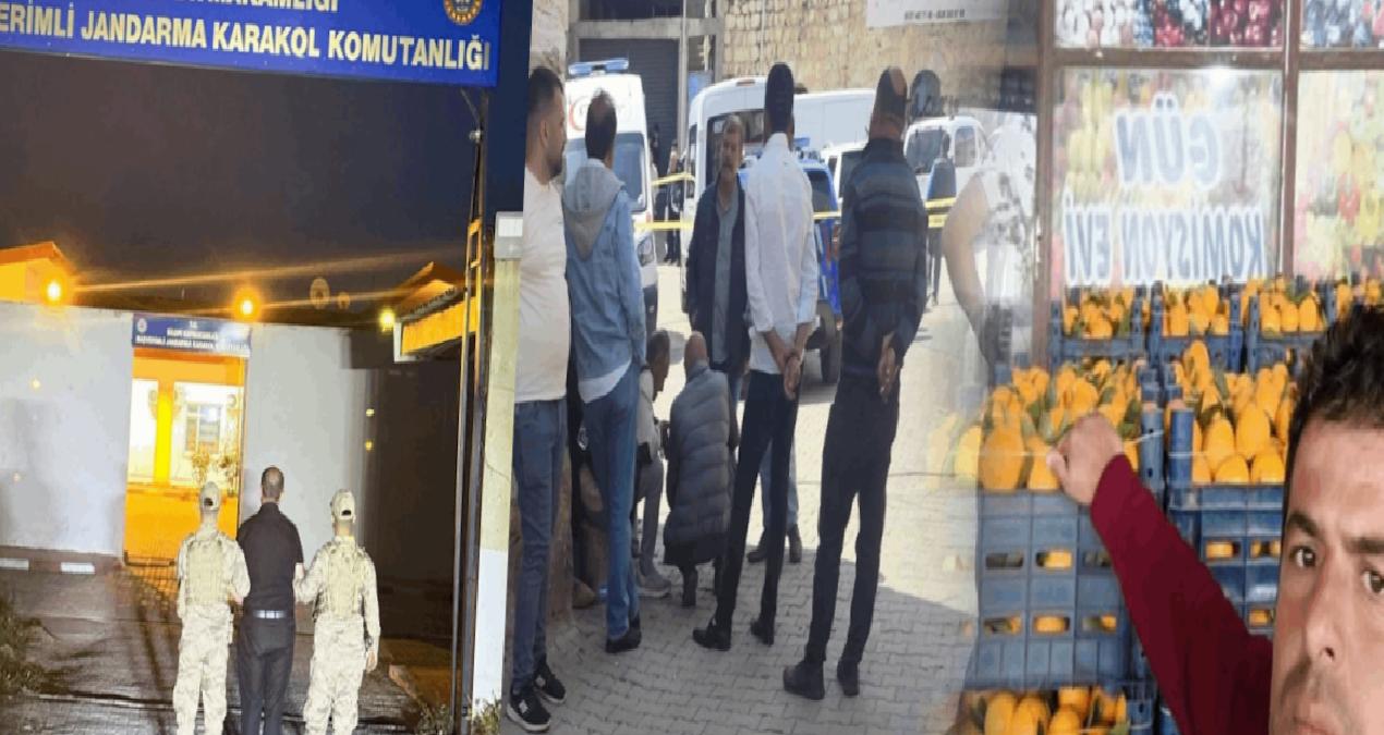 Pazarcının boğazını kesti: Sınır kapısında yakalandı