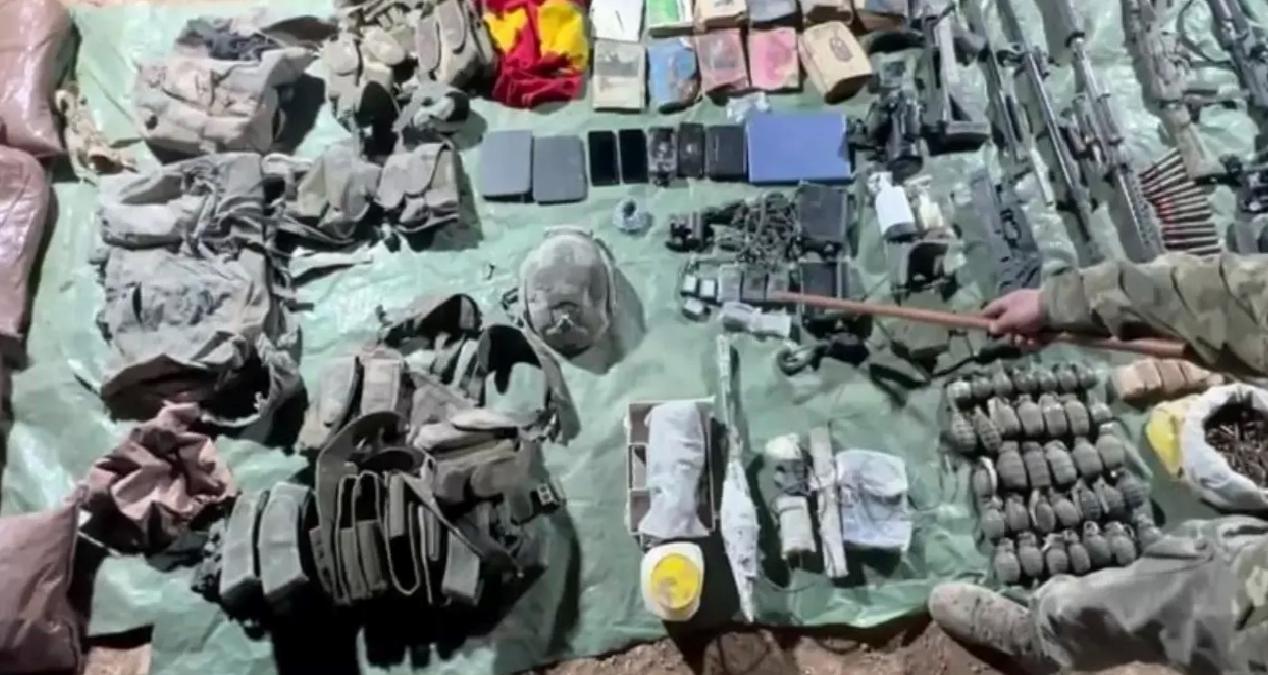 PKK’ya Ait Silahlar Ele Geçirildi