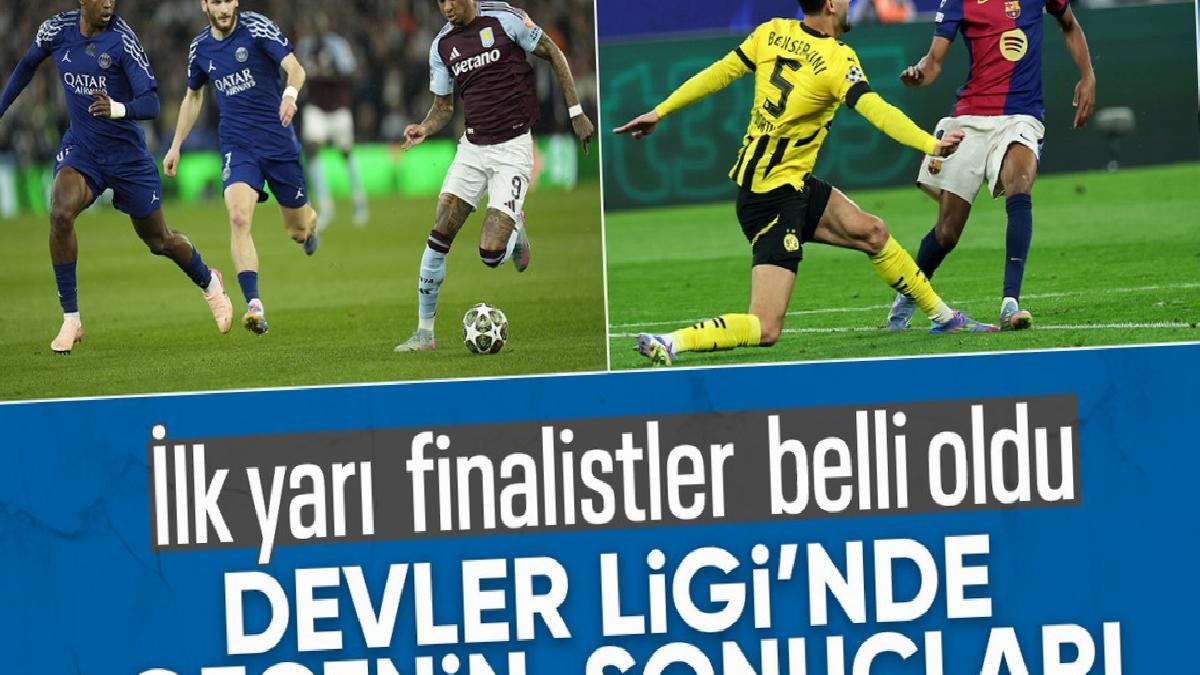 PSG ve Barcelona, Şampiyonlar Ligi’nde yarı finale yükseldi