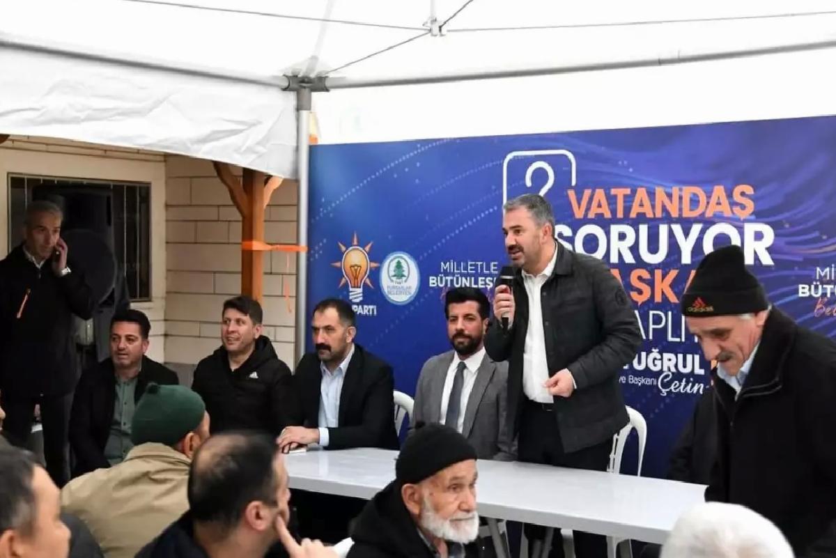 Pursaklar Belediye Başkanı Ertuğrul Çetin, Mahalle Buluşmalarına Devam Ediyor
