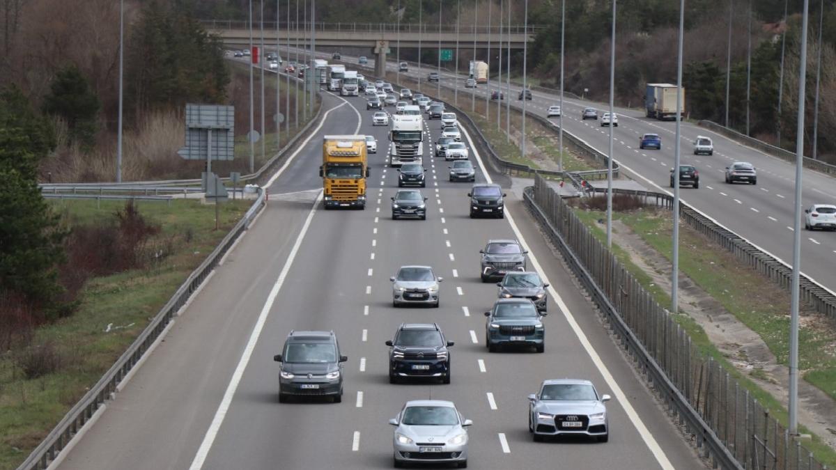 Ramazan Bayramı’nın son gününde trafik yoğunluğu