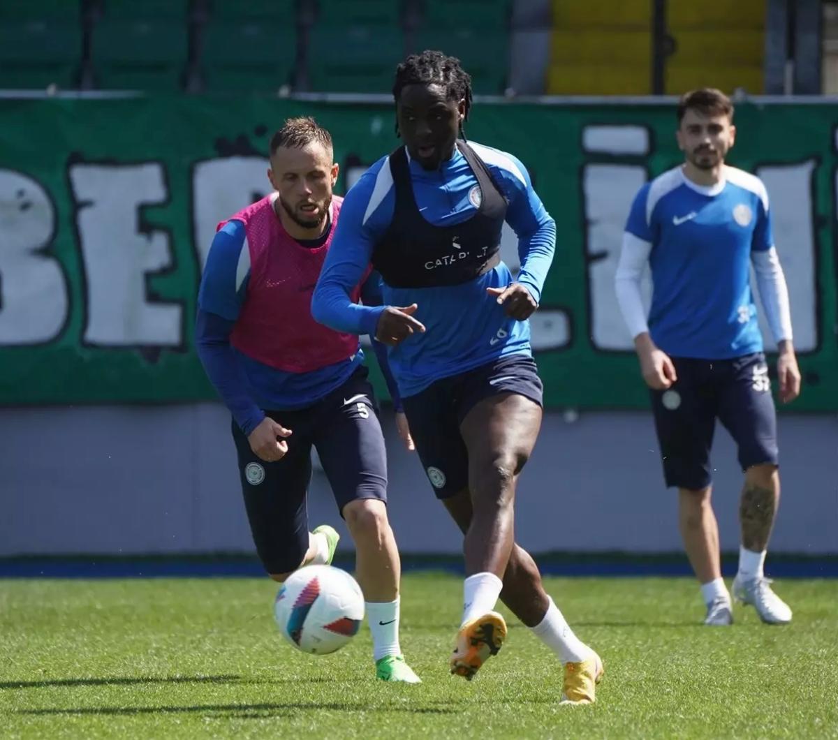 Rizespor, Eyüpspor Maçına Hazırlanıyor