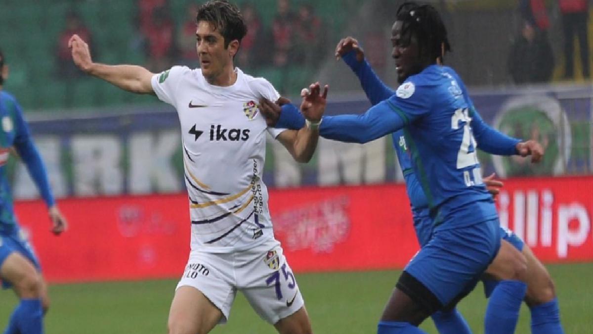 Rizespor, Eyüpspor’u tek golle geçti