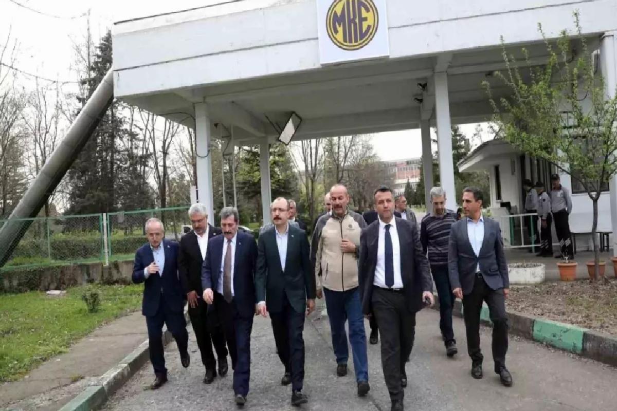 Samsun’da MKE Üretim Kampüsü Proje Ziyareti