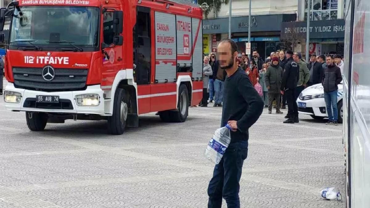 Samsun’da Yol İsyanı: Kendini Yakma Tehdidi