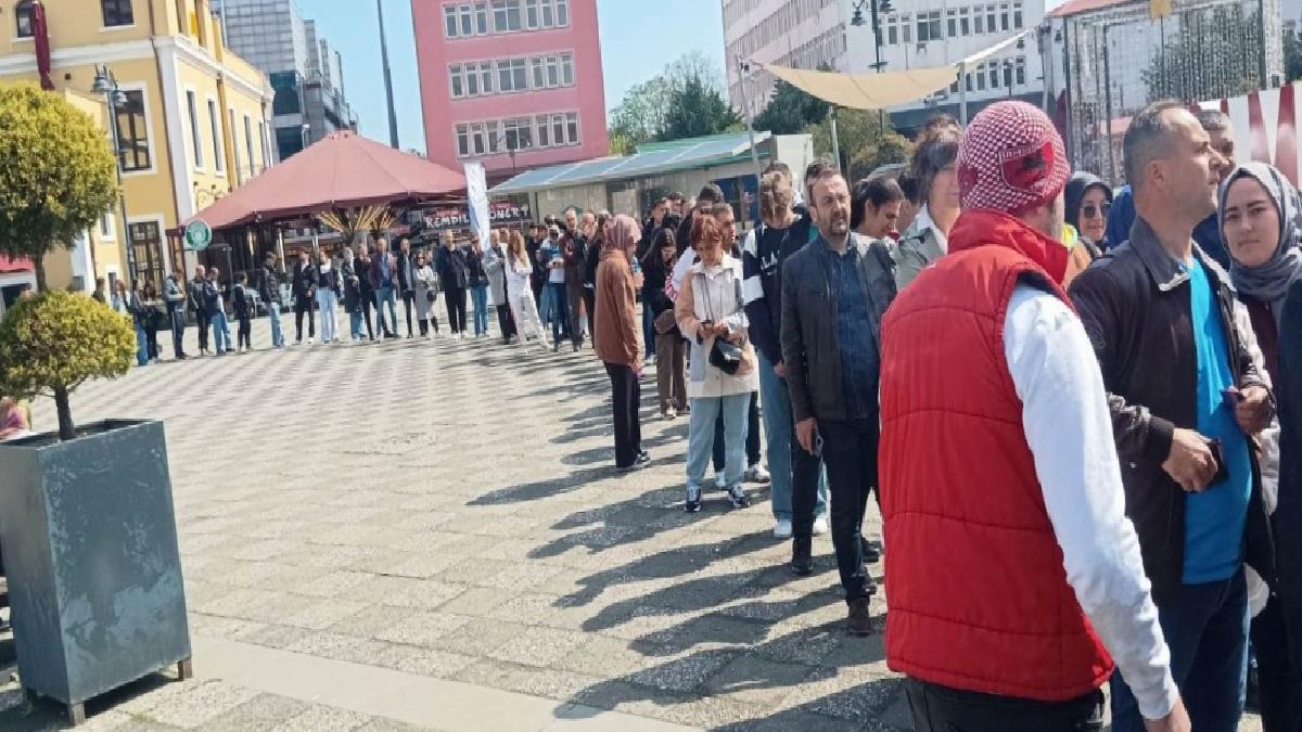 Samsunspor taraftarından Galatasaray maçına yoğun ilgi!