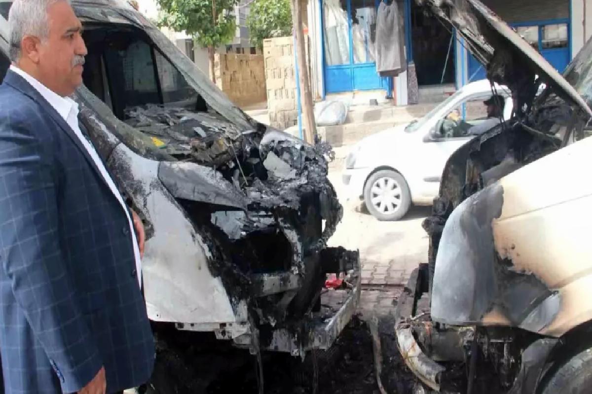 Şanlıurfa’da Araç Kundaklama Olayı
