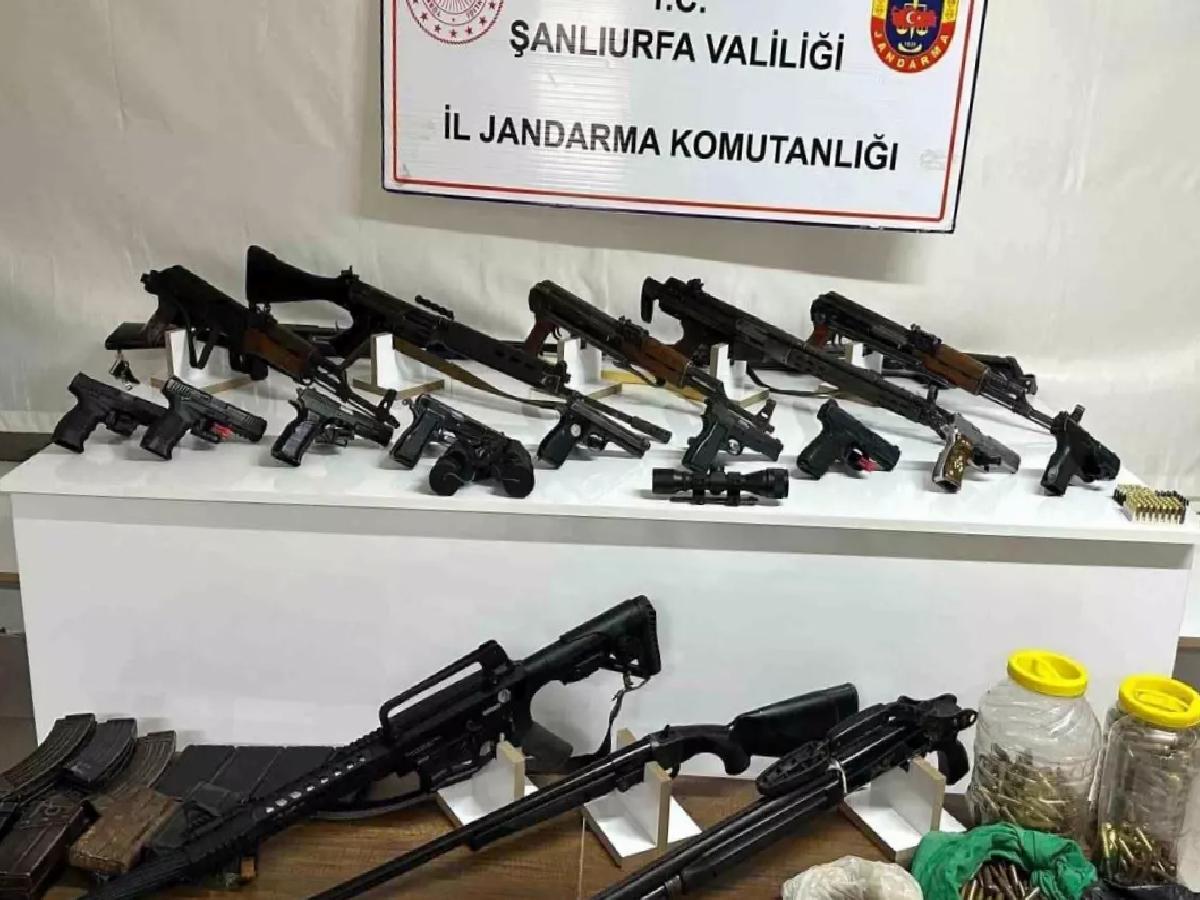 Şanlıurfa’da Silah Kaçakçılığı Operasyonu