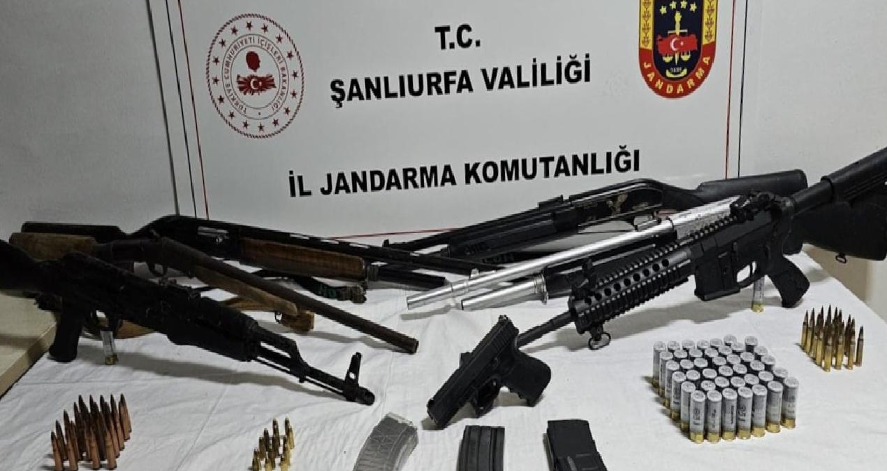 Şanlıurfa’da silah kaçakçılığı operasyonunda 2 gözaltı