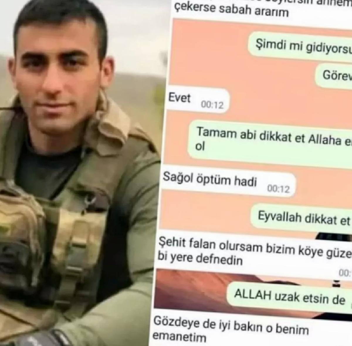 Şehidin son isteği yerine getirildi, köyünde toprağa verildi