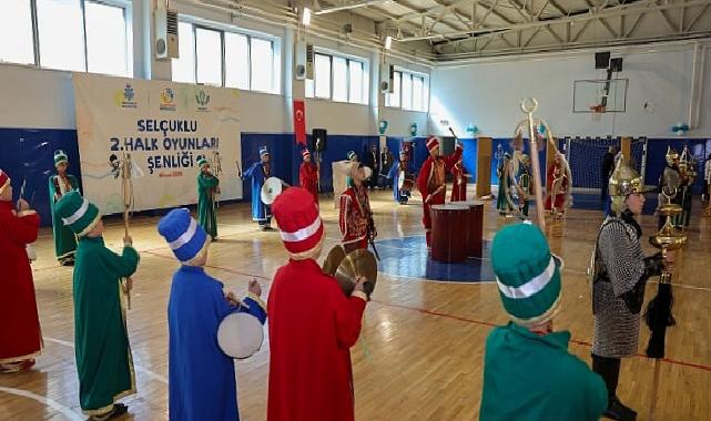 Selçuklu’da Okullar Arası 2. Halk Oyunları Şenliği Coşkuyla Gerçekleştirildi