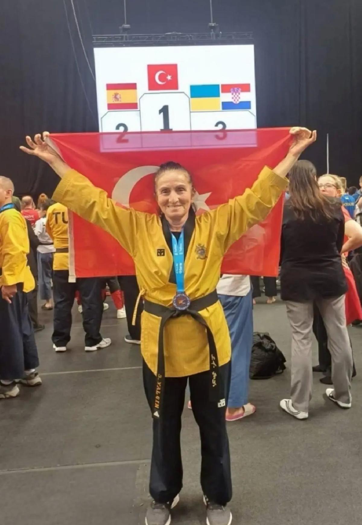 Sevgican Yalçın Avrupa Poomsae’de Üçüncü Oldu