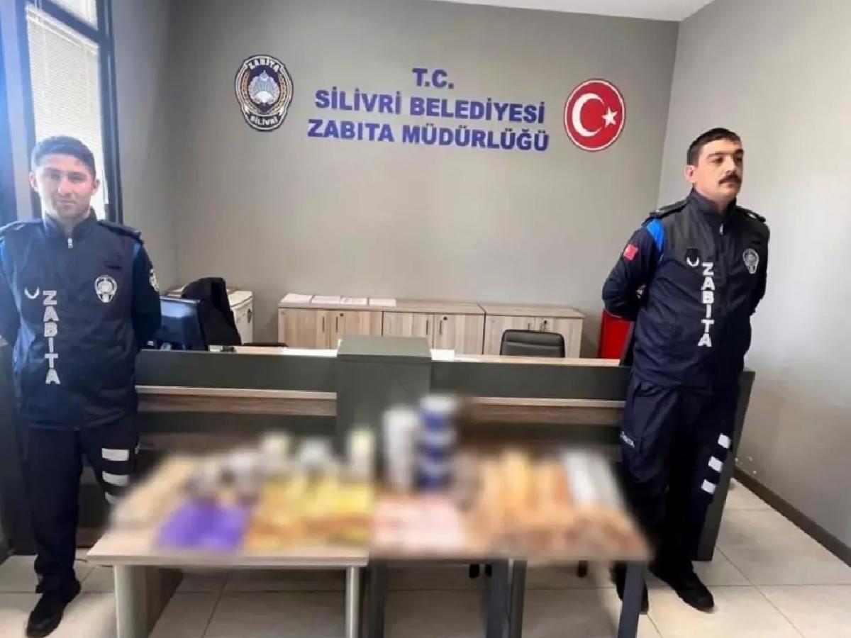 Silivri’de Zabıta Ekiplerinden Zincir Market Denetimi