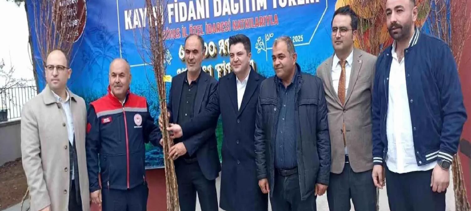 Sivas’ta 50 Bin Kayısı Fidanı Dağıtıldı