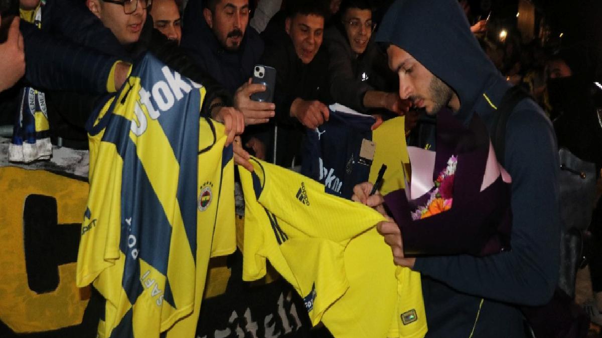 Sivas’ta Fenerbahçe’ye coşkulu karşılama
