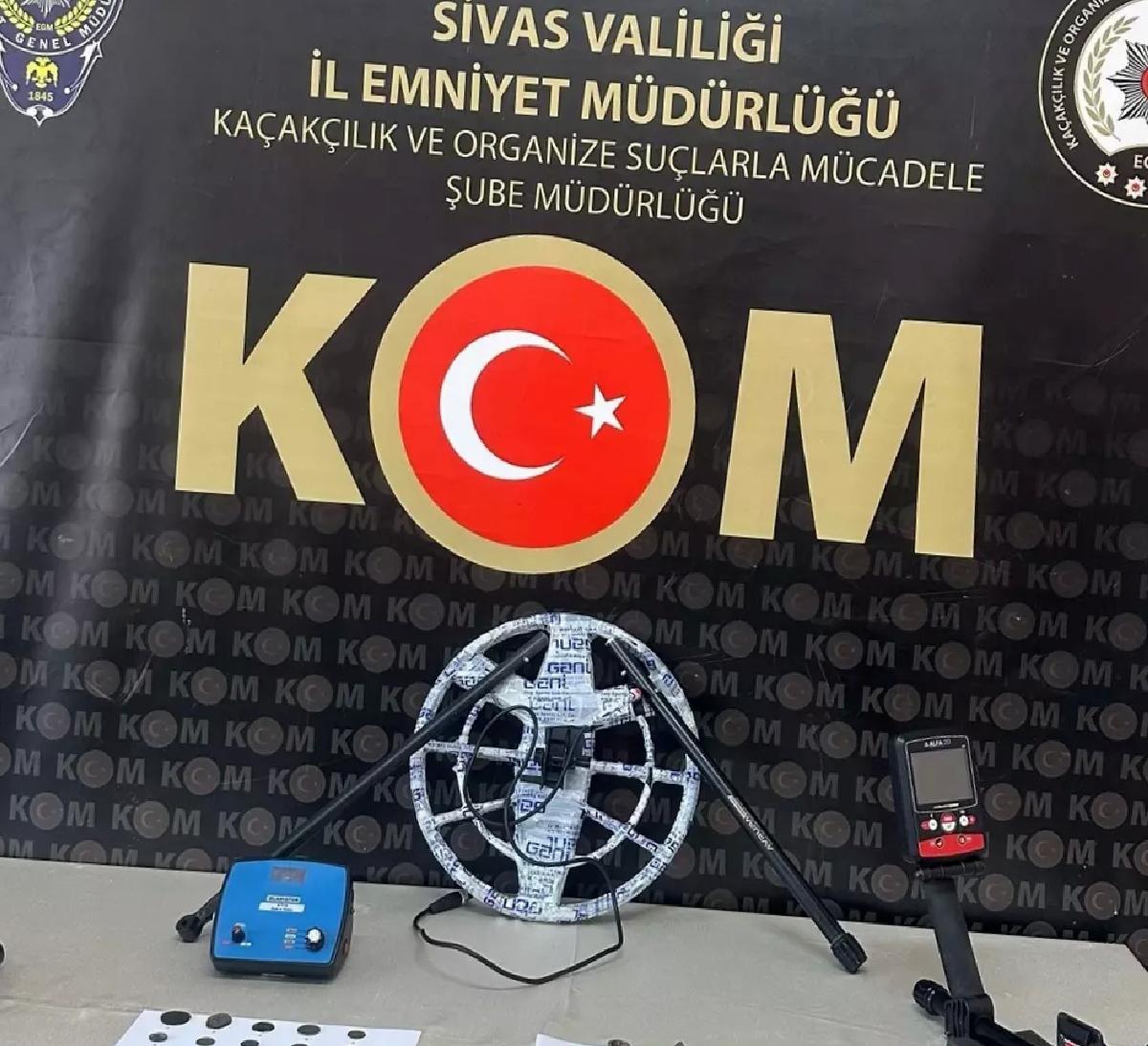 Sivas’ta Tarihi Eser Kaçakçılığı Operasyonu