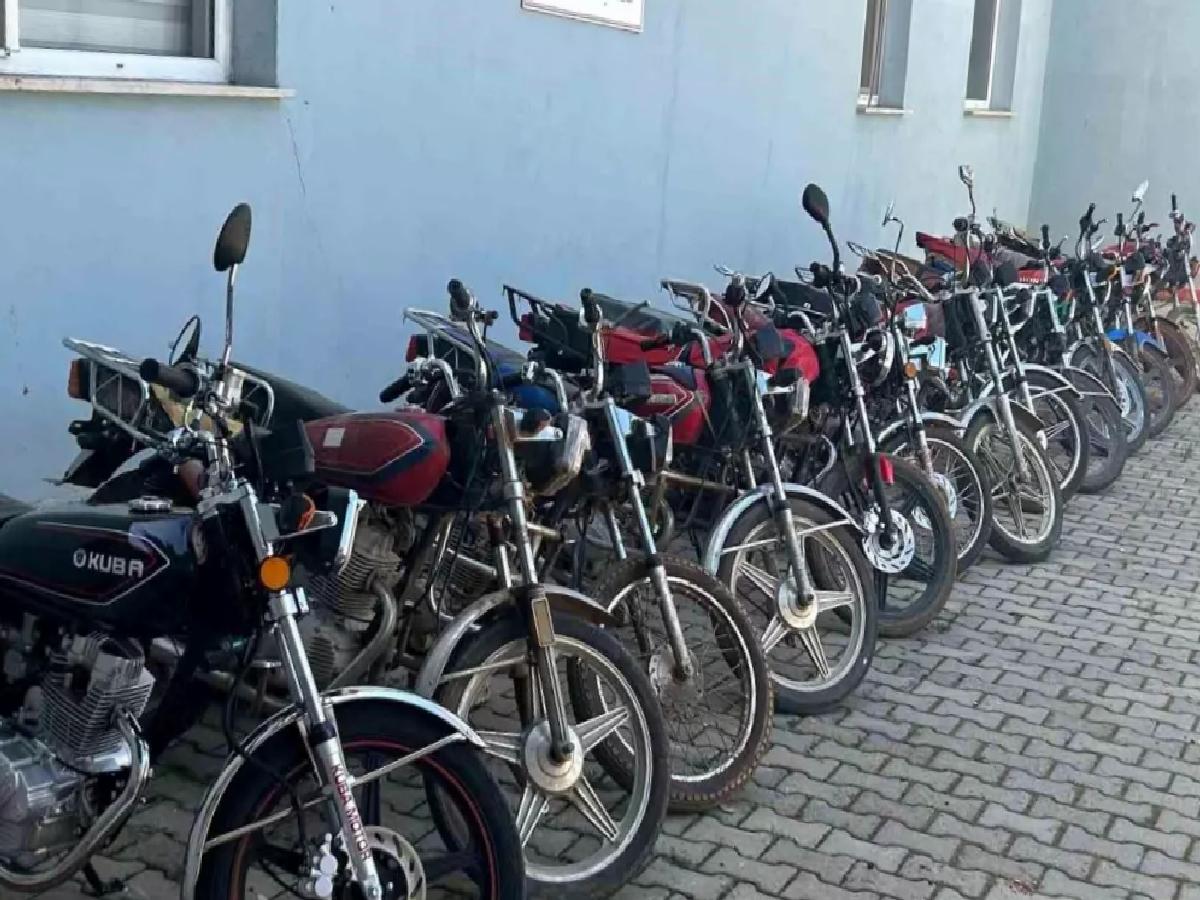 Siverek’te Çalıntı Motosiklet Operasyonu