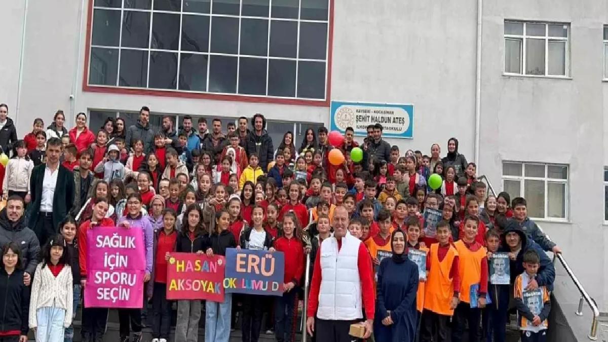 Sporun Önemi Öğrencilere Anlatıldı