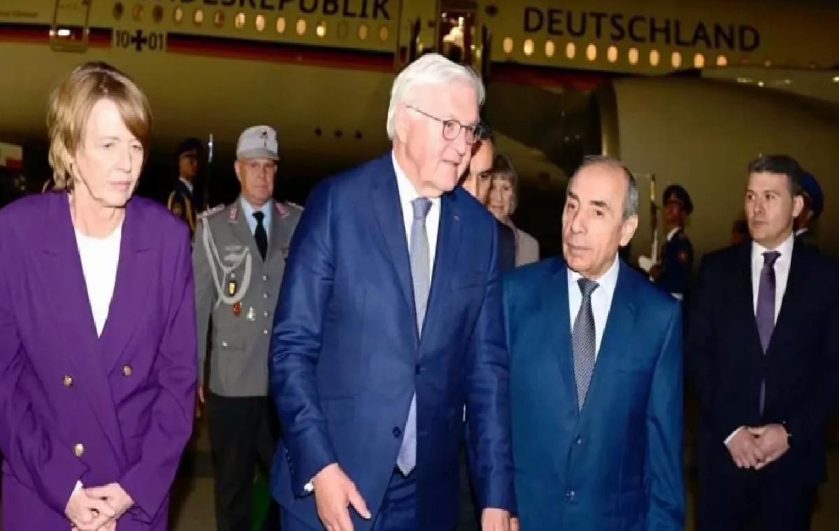 Steinmeier Azerbaycan’da