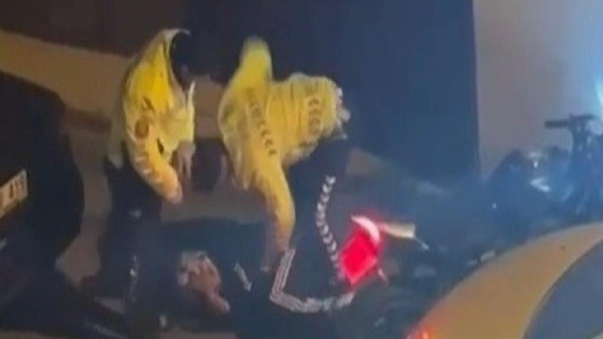 Tekirdağ’da motosikletliye şiddet uygulayan 2 polis görevden alındı
