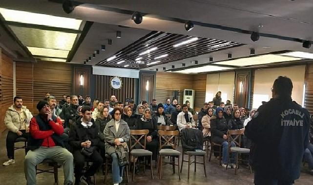 Tesis personellerine yangın eğitimi verildi