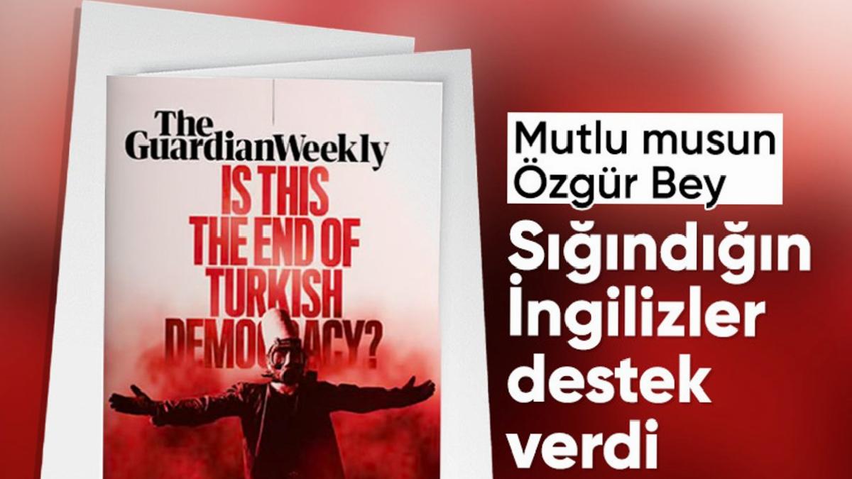 The Guardian Weekly Saraçhane olaylarını kapağına taşıdı