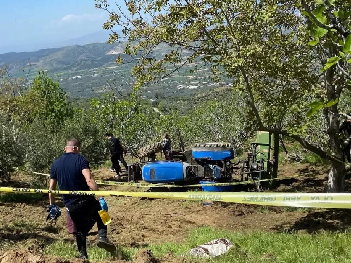 Tire’de Traktör Devrildi: Sürücü Hayatını Kaybetti
