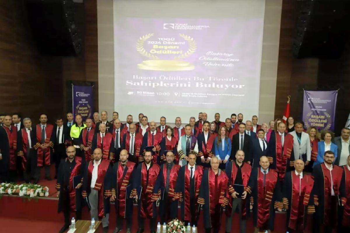 TOGÜ 2024 Başarı Ödülleri Töreni Düzenlendi