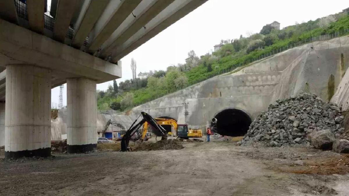 Trabzon Güney Çevre Yolu Projesi’nin İnşaat Çalışmaları Devam Ediyor
