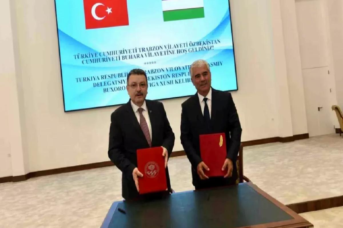 Trabzon ve Buhara Kardeş Şehir Oldu