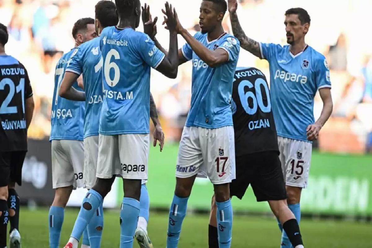Trabzonspor, Adana Demirspor’u 1-0 mağlup etti