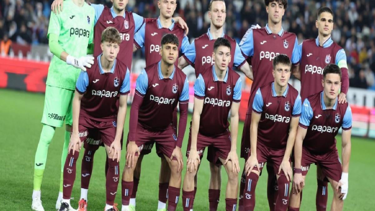 Trabzonspor U19’un başarısında ‘Türk gençliği’ etkisi!