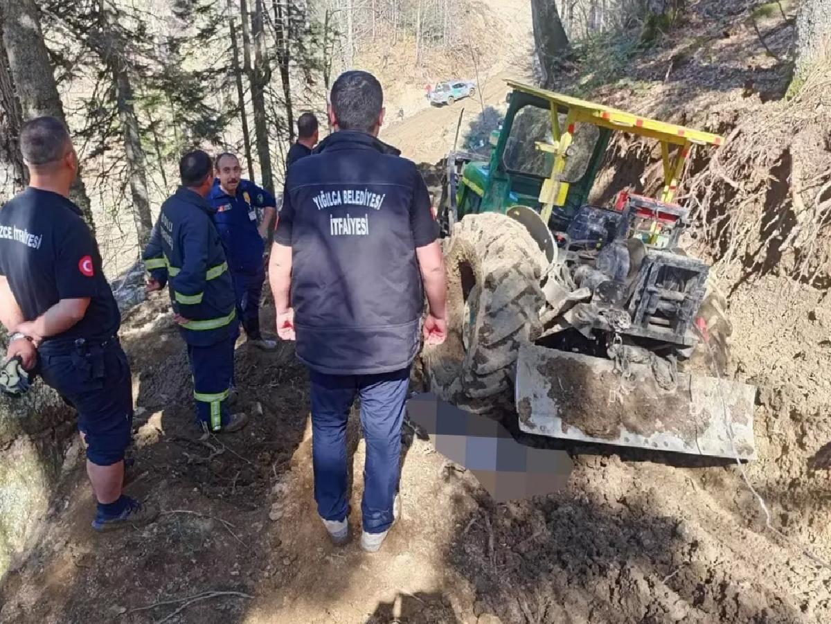 Traktör Kazasında Bir Kişi Hayatını Kaybetti