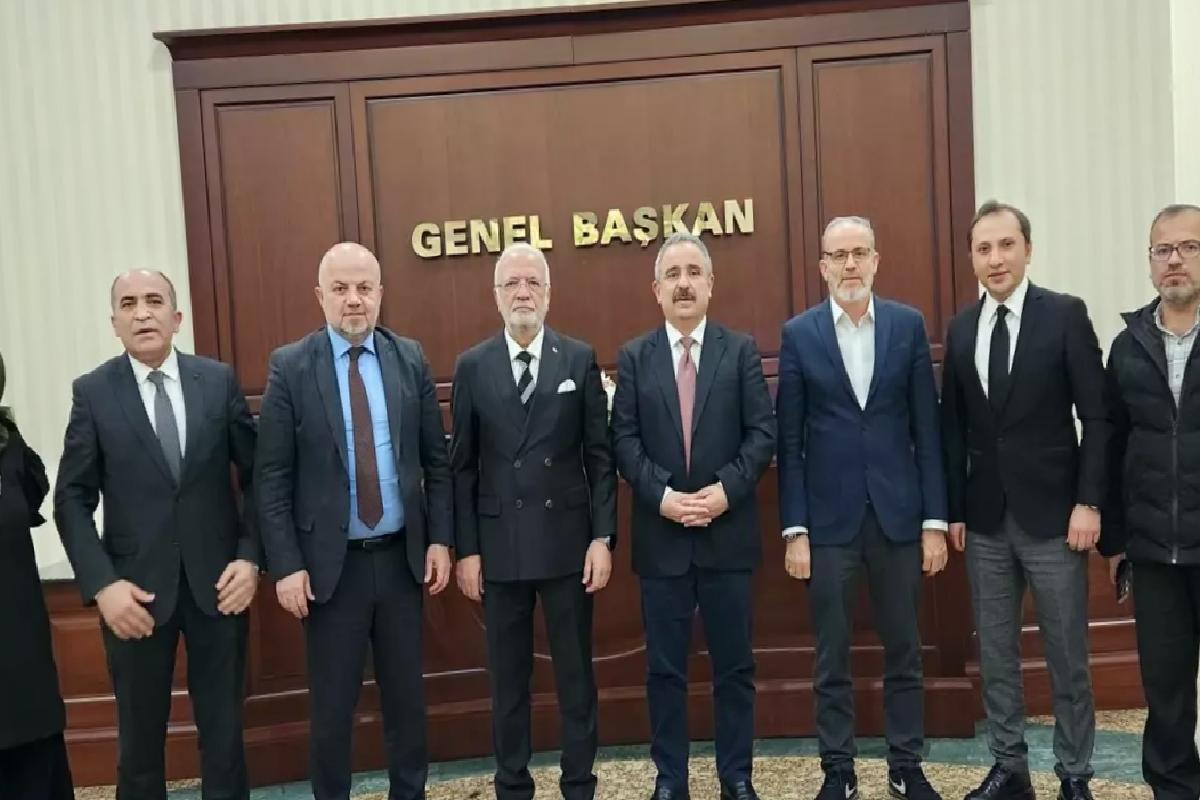 TÜBAF’tan AK Partili Elitaş’a ziyaret
