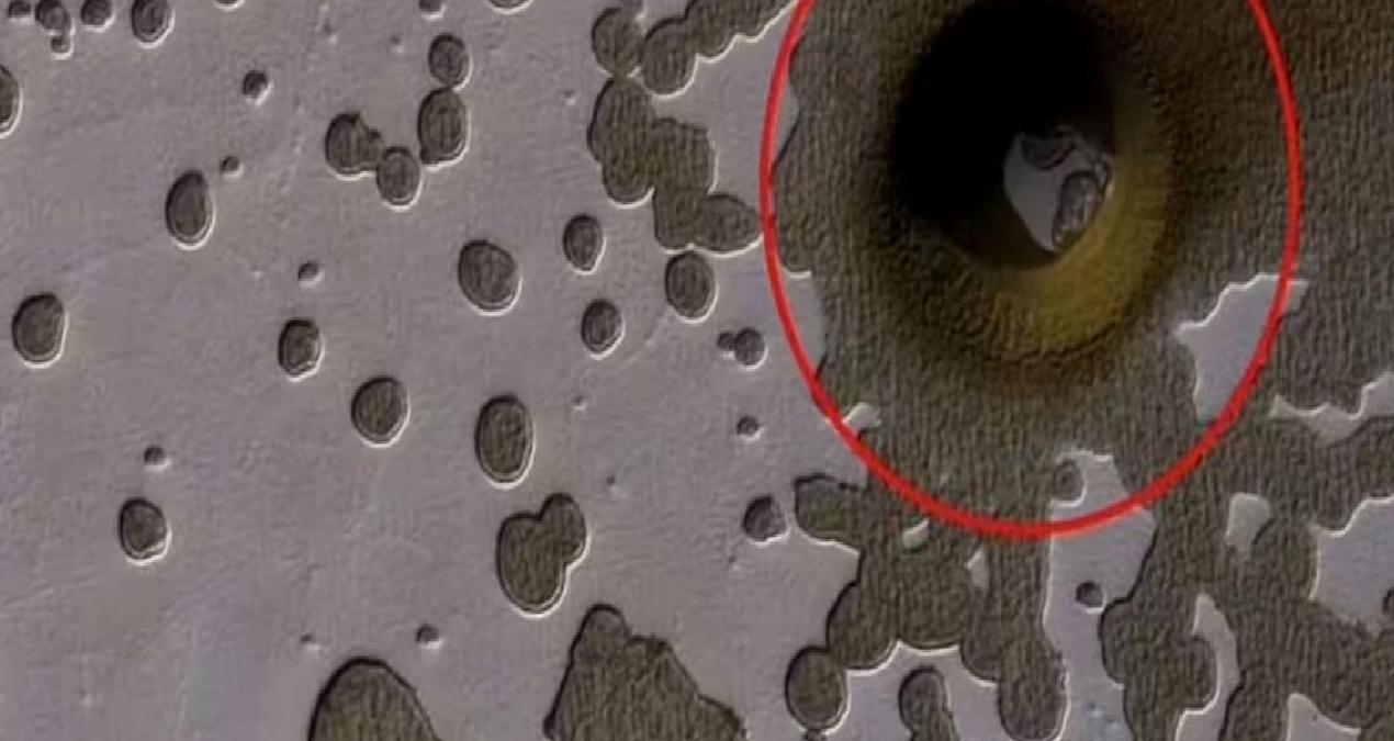 Tüm bilinenleri değiştirecek delik: Mars’ın yüzeyinde keşfedildi