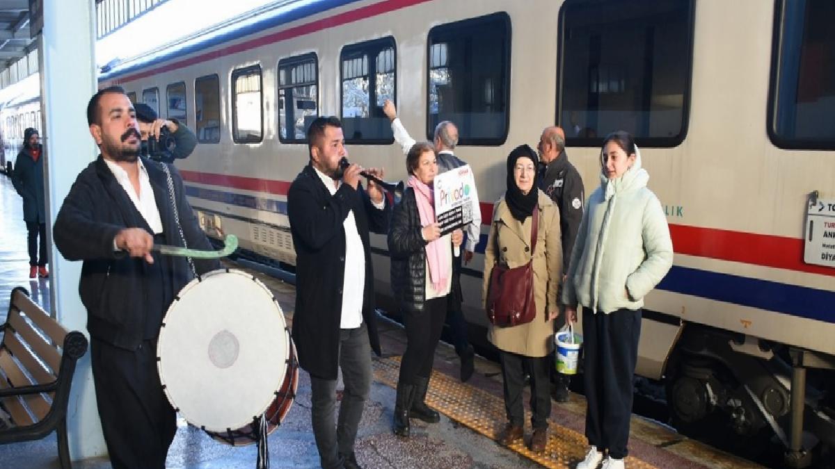 Turistik Diyarbakır Ekspresi’nin yeni sezonu başladı: İlk durağı Malatya