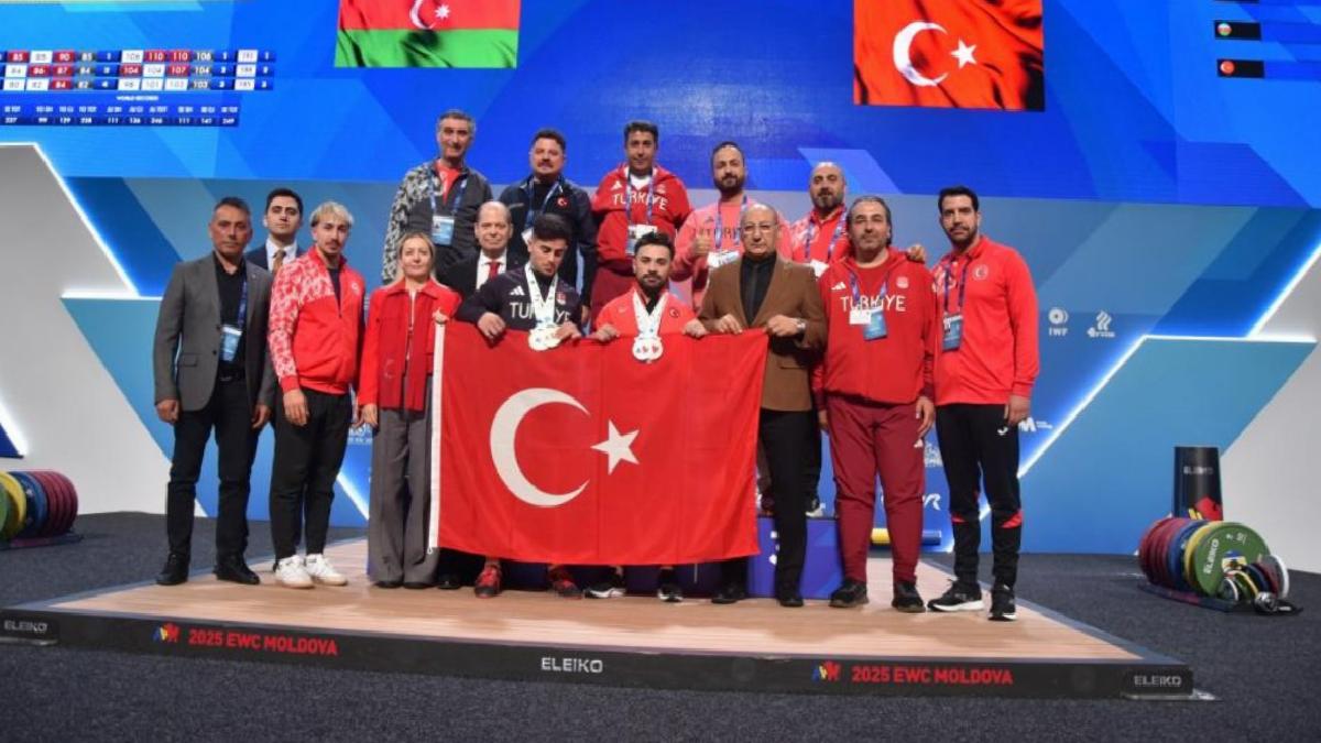 Türk sporculardan Avrupa Halter Şampiyonası’nda 6 madalya