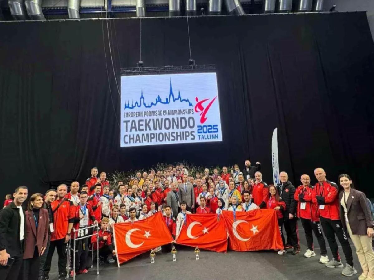 Türkiye, Avrupa Taekwondo Şampiyonası’nda 31 Madalya Kazandı