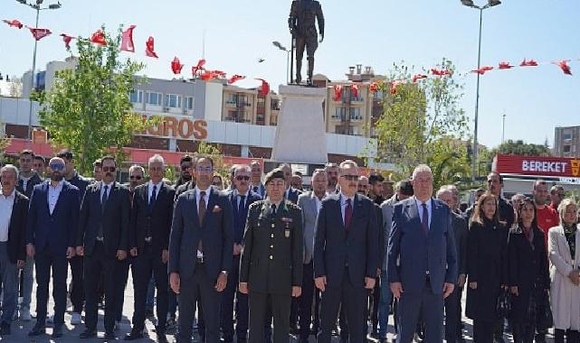 Ulu Önder Atatürk’ün Edremit’e gelişinin 91. Yılı coşkuyla kutlandı