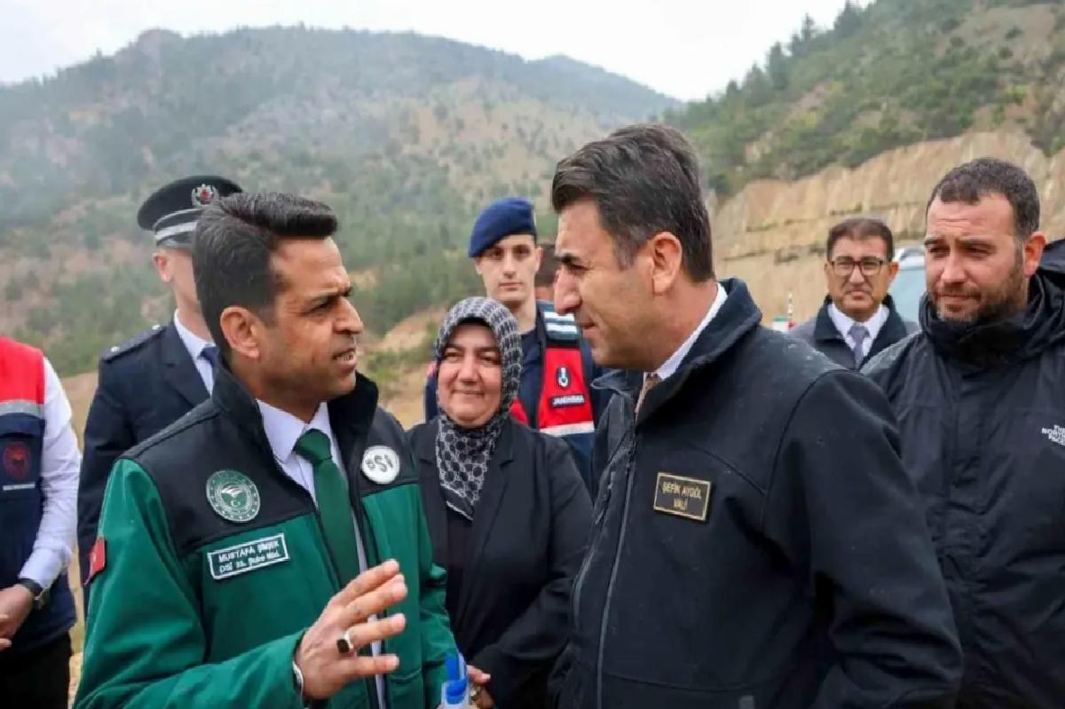 Vali Aygöl Samrı Barajı’nda İnceleme Yaptı
