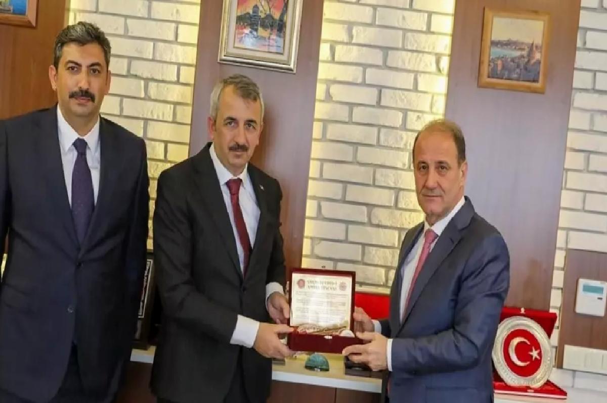 Vali Sezer’den HSK Başkan Vekili’ne Ziyaret