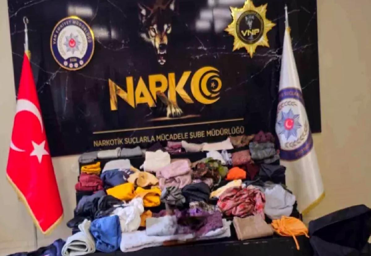 Van’da 48 Kilogram Uyuşturucu Ele Geçirildi
