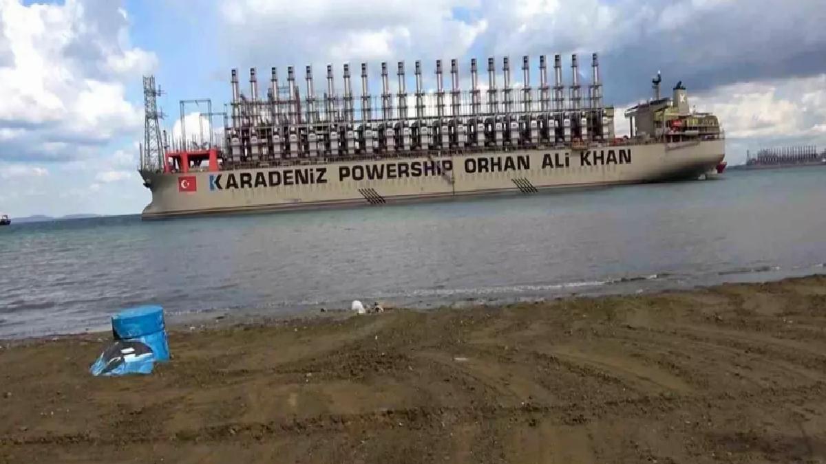Yalova’da Dev Enerji Gemisi Kurtarıldı