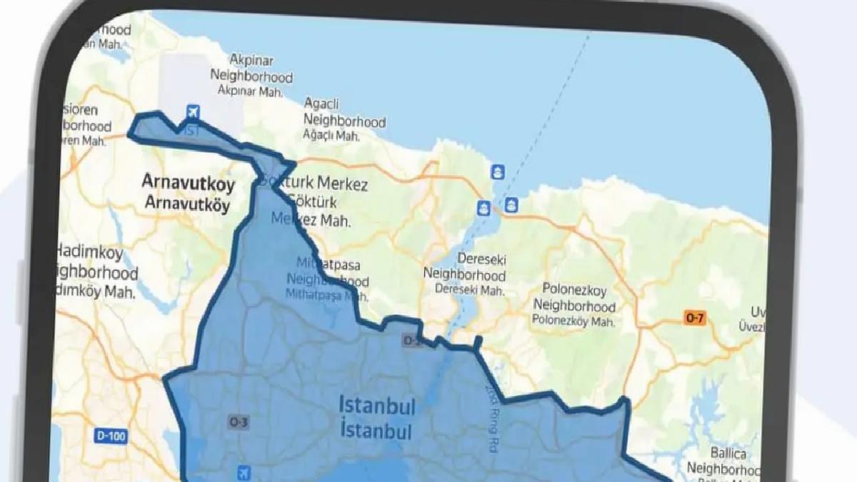 Yandex Maps, İstanbul için HD haritalarla güncellendi