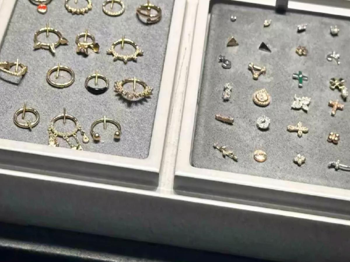 Yeni Trend: Altın ve Pırlanta Piercingler