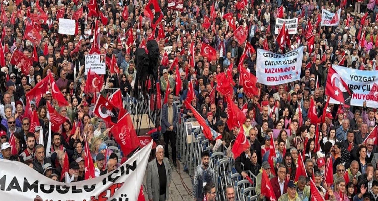 Yozgat’ta tarihi miting: ‘Gelmiş geçmiş en büyük kalabalıktı’